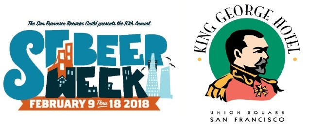 King George Hotel Participates in San Francisco Beer Week 2018